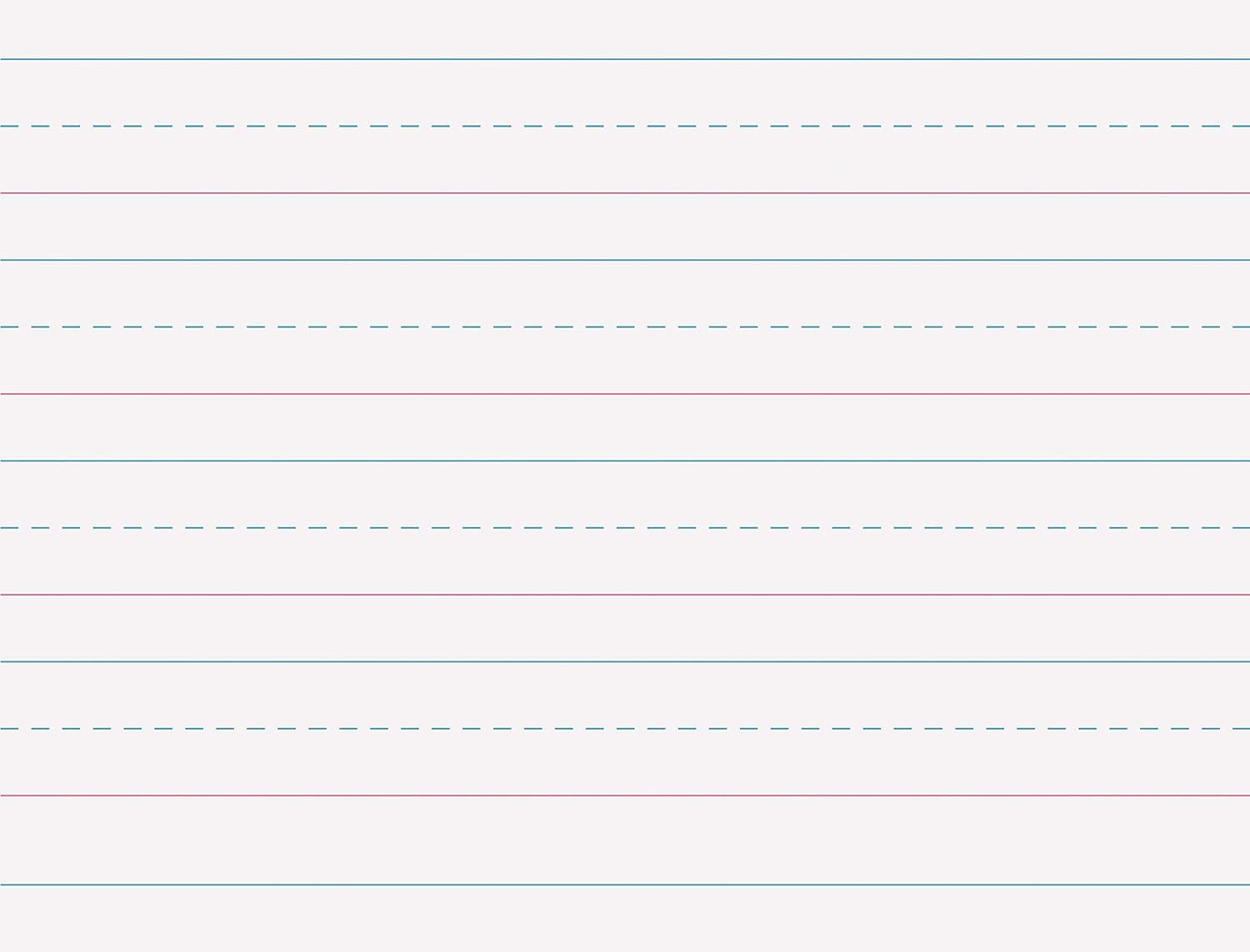 Multi-Program Handwriting Paper, 10 1/2
