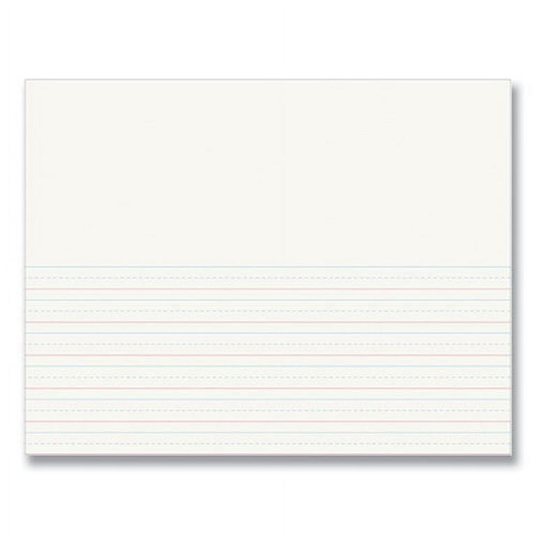 Multi-Program Picture Story Paper, 30 lb Bond Weight, 1/2 Multi-Program Picture Story Paper, 30 lb Bond Weight, 1/2