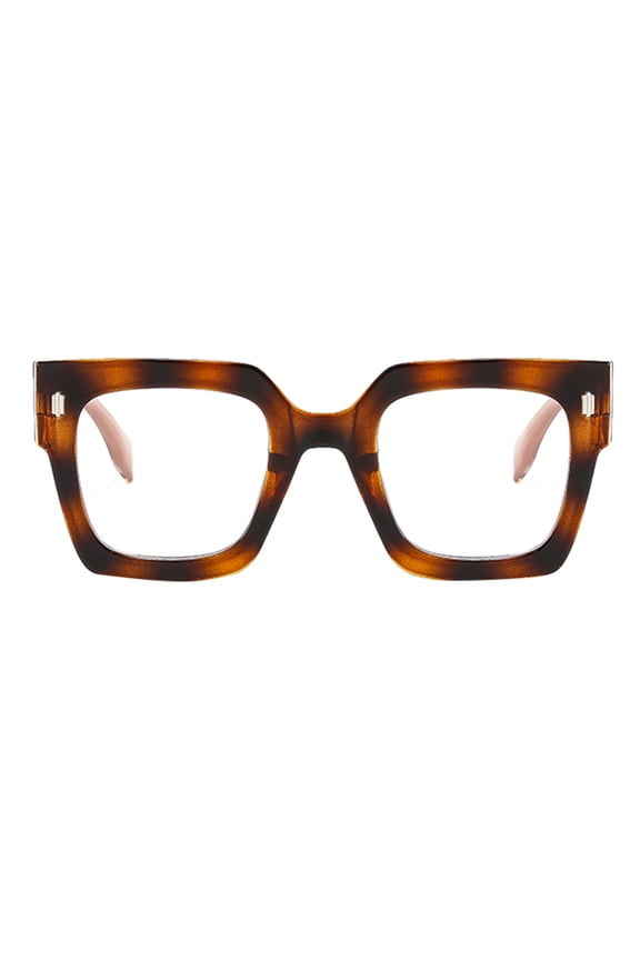 Multi Protection Daily Eyewear Scratch Resistant Lens Pressure-Free Wearing Elastic Spring Temple Minimalist Universal Glasses for Men and Women