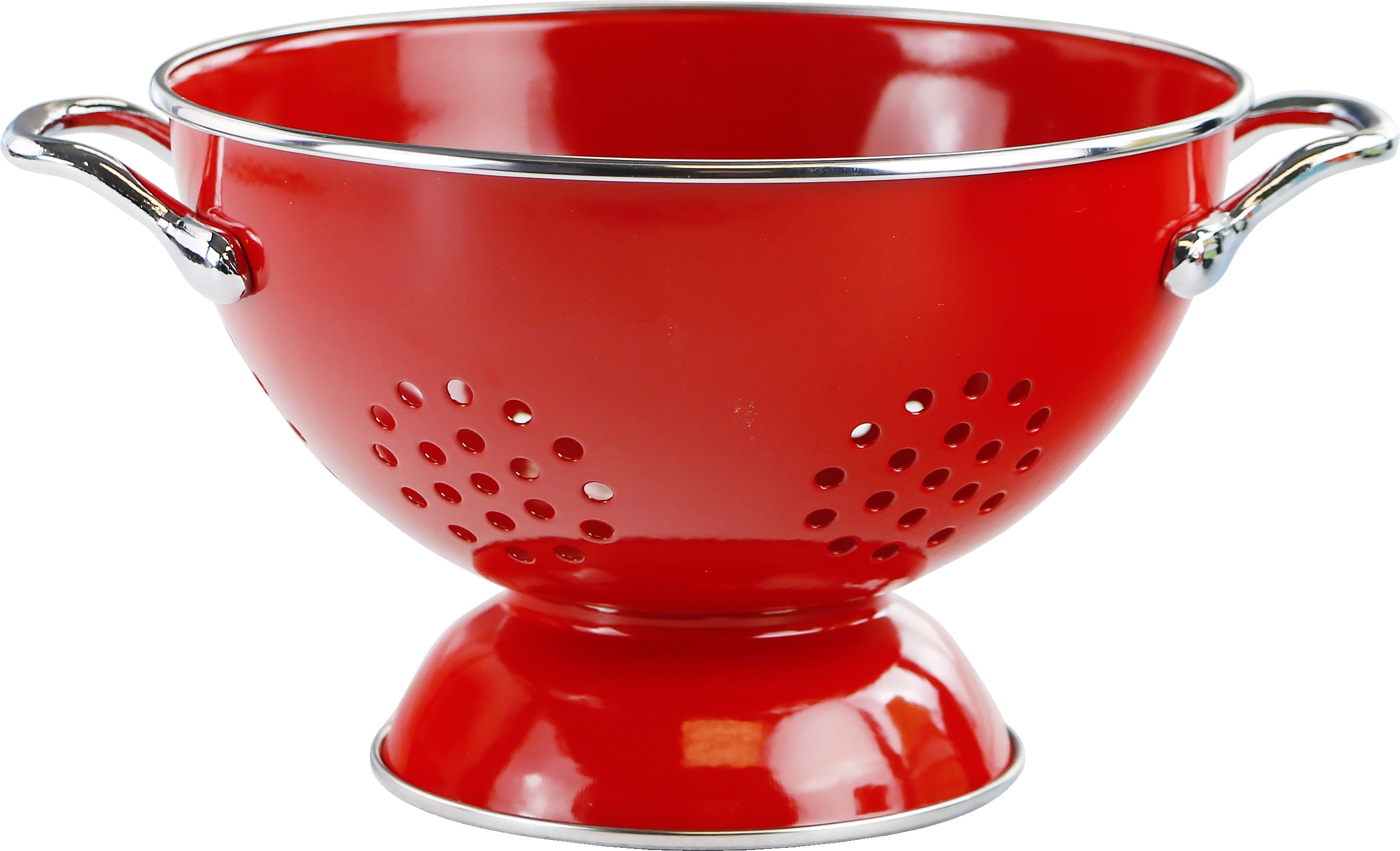 Red colander strainer deals