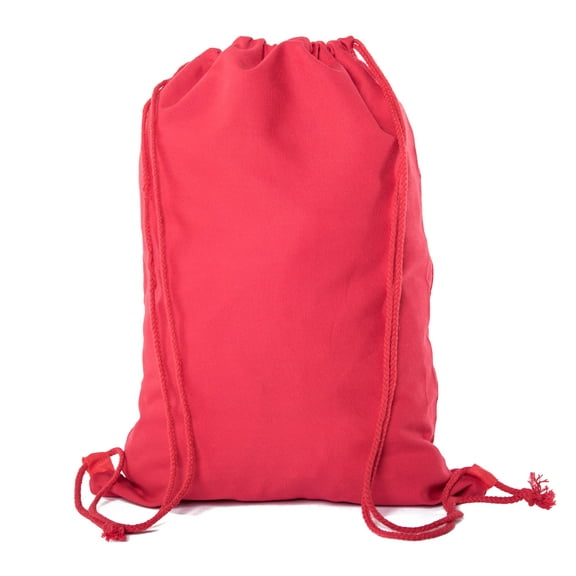 Multi-Purpose 100 % Cotton Canvas Drawstring Backpacks-Wholesale Heavy Duty Cotton Cinch Sacks -By Mato & Hash