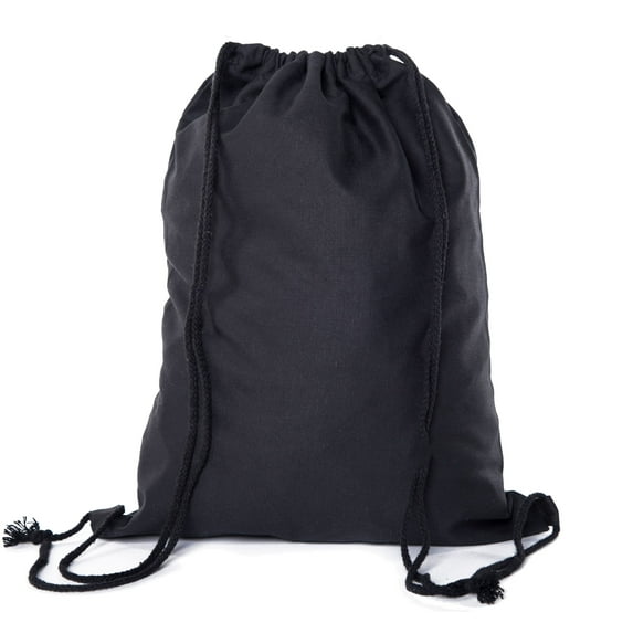 Multi-Purpose 100 % Cotton Canvas Drawstring Backpacks-Wholesale Heavy Duty Cotton Cinch Sacks