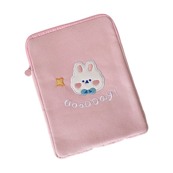 Multi Purpose 11Inch Tablet Organiser With Inner Compartment Soft Velvets Protective Sleeve