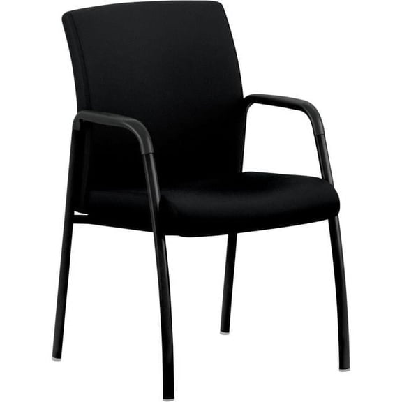 Multi-Purpose 4 Leg Guest Chair, Black