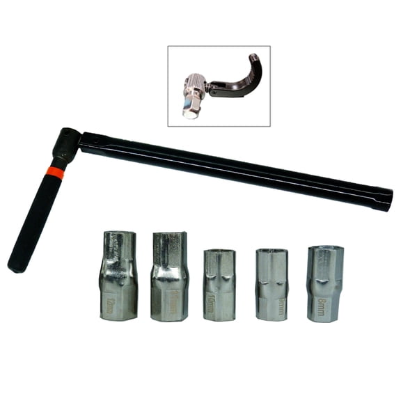 Multi Purpose 8-13mm Wrench Socket Plumber for Pipe, Faucet, Sink Repair