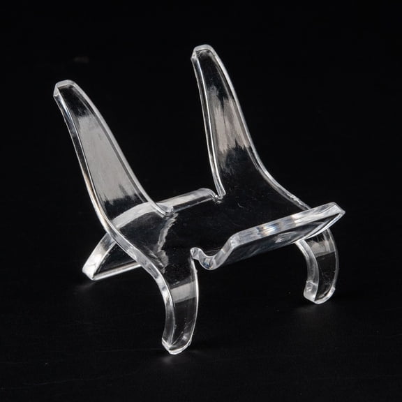 Multi Purpose Acrylic Display Stand Clear 5.57x4.9x4.4cm