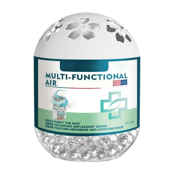 Multi-Purpose Air Odor Absorber Box 120g - Room Deodorizer With Active Carbon And Crystals, 120g, 1 Pack