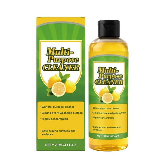 Multi-Purpose All-Purpose Cleaner High Concentration 120ml, Multicolor