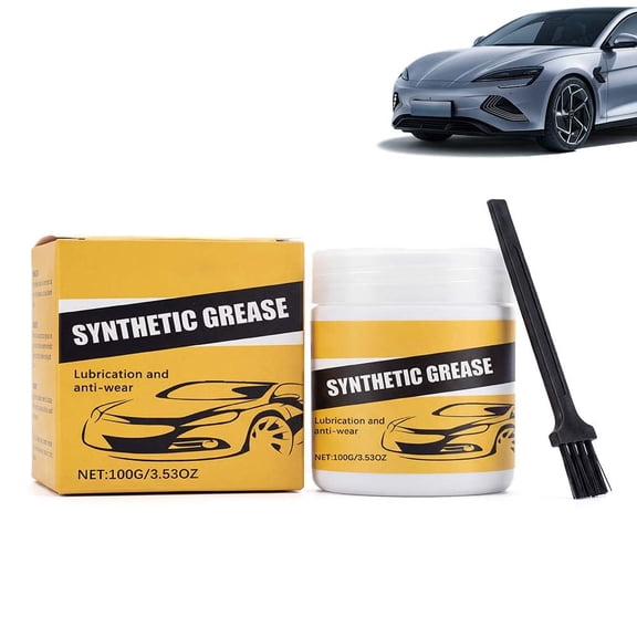 Multi-Purpose Heavy-Duty Lubricating Grease, Auto Care Grease for Wheel Bearings, Hinges, Gears and Garage Doors (1 Piece)