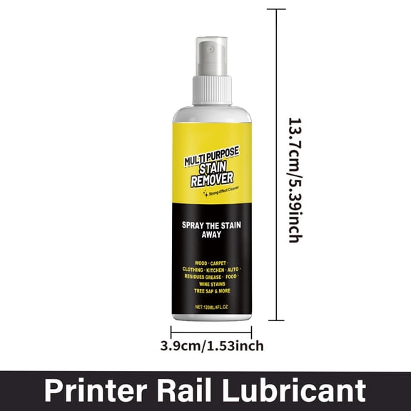 Multi-Purpose Bathroom Cleaner, 120ml Tile Stain Remover & Descaler, Limescale Remover for Shower, Floor Cleaner Spray