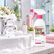Multi-Purpose Bathroom Cleaner Spray,2026 New Powerful Bathroom Cleaner,Sparkle In Seconds,Multi-Surface Cleaning Spray for Bathtub,Shower,Bathroom Tile,Toilet,Sink