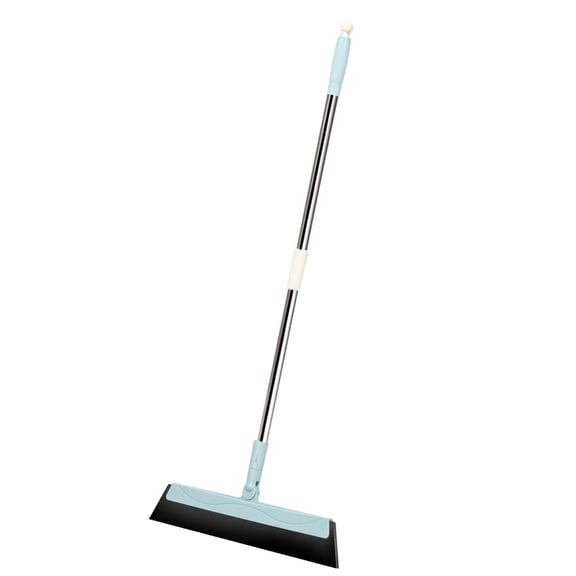 Multi-Purpose Bathroom Wiper, Wet Dry Squeegee, Non-Stick Hair Scraper, Sweeps Water Away and Cleans Hair Easily for Bathroom Tile, Shower Glass, and Kitchen Floor.