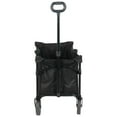 MultiPurpose Big Bucket Cart, Black Wagon, 24 inches in Height