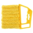thumbnail image 1 of Multi-Purpose Blind Cleaning Brush for Air Conditioner, Adjustable Shutter Duster for Window Blinds, Reusable Microfiber Cleaning Tool for Home, 1Pcs (Yellow1), 1 of 4