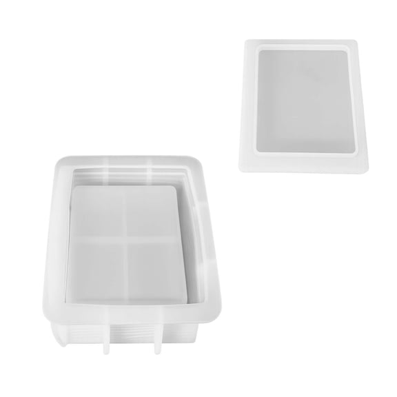 Multi Purpose Book Design Silicone Craft Mold Create Unique Craft Accessories Home Office Decoration Sturdy Heat Resistant