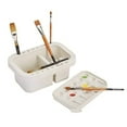 thumbnail image 1 of Multi-Purpose Brush Basin with Built In Sealable 15-Well Palette, 1 of 6
