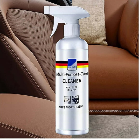 Multi Purpose Car Cleaner Foam | Interior and Exterior Degreaser | Fresh Fruity Scent | Easy Oil Stain Removal | Push Nozzle | Leak-Proof | 300ml Bottle | Versatile Household Use