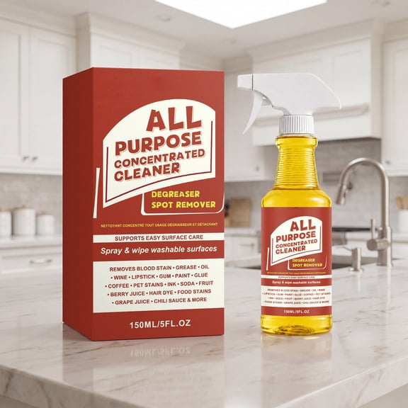Multi-Purpose Cleaner 150ml All-Surface Stain Grease Remover Kitchen Bathroom