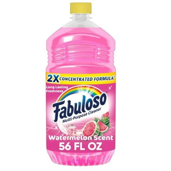 Multi-Purpose Cleaner, 2X Concentrated Formula, Watermelon Scent, 56 oz Hand Household Cleaning Fragrance