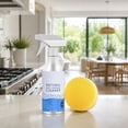 thumbnail image 1 of Multi Purpose Cleaner Kit, 120ml All Surfaces Stain Remover and Sponge Set for Kitchen Bathroom and Furniture for Home Refinishing, Versatile Cleaning Solution, 1 of 9