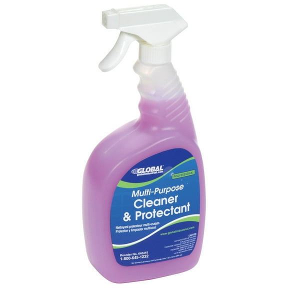Multi-Purpose Cleaner & Protectant, Case Of Six 1 Quart Bottles, Lot of 6