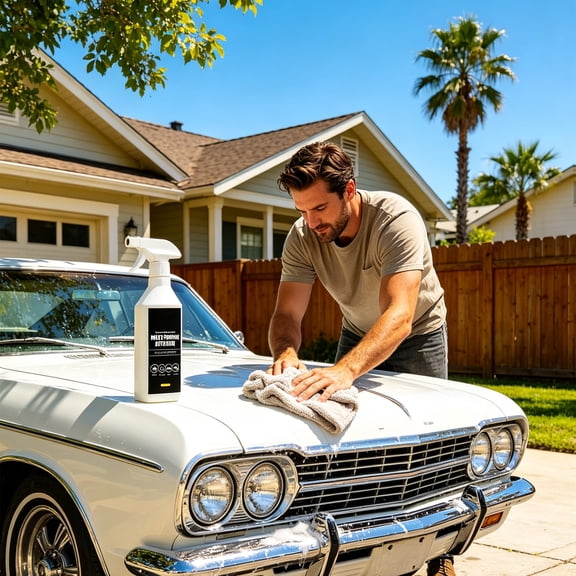 Multi Purpose Cleaner Spray, All Purpose Auto Detergent, Removes Stains Oxidation Sap for Car Paint Glass Home, 16.91 fl oz