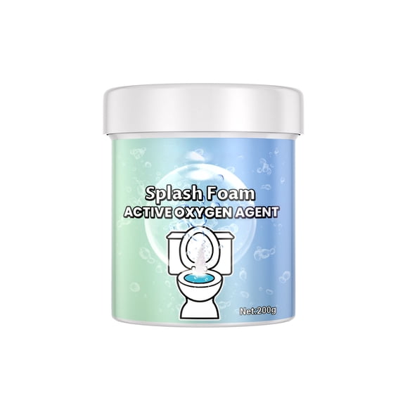 Multi Purpose Cleaning Agent 200g Active Oxygen Based Foam Cleaner for Bathroom Kitchen Toilet and Household Surfaces