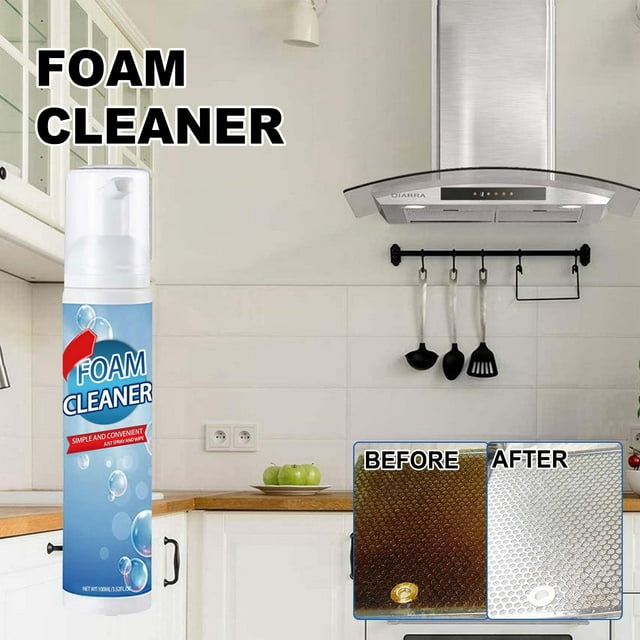 Multi Purpose Cleaning Foam For Quick Kitchen Cleaning With Just Spray ...