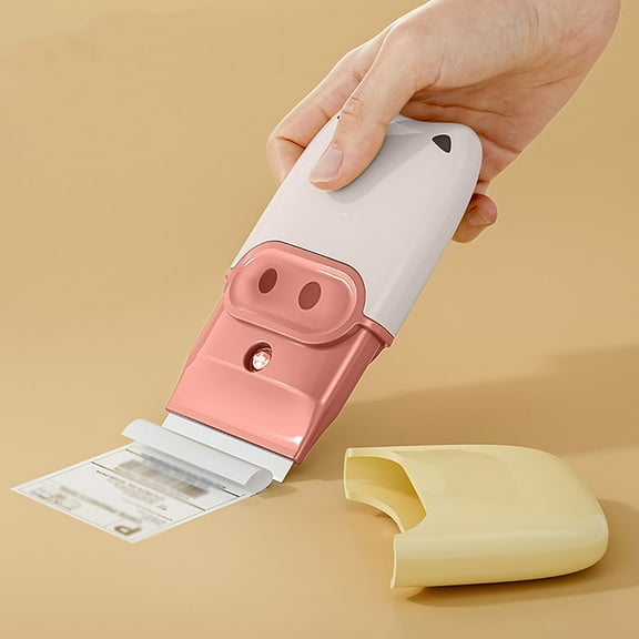 Multi-Purpose Cleaning Scraper, 2-in-1 Window Scraper with Razor Blade Tool with Replacement Blades, Portable Multi-Purpose Razor Blade Scraper Household Shovel