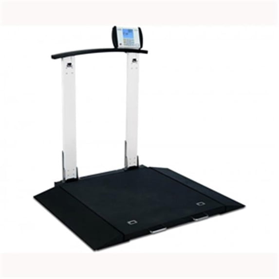 Multi-Purpose Clinical Portable Scale with Handrail