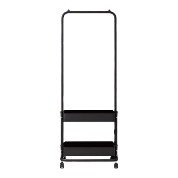 Multi Purpose Clothes Display Rack Functional Clothing Organizer Rack Compact Garment Storage Stand Holder Shelves