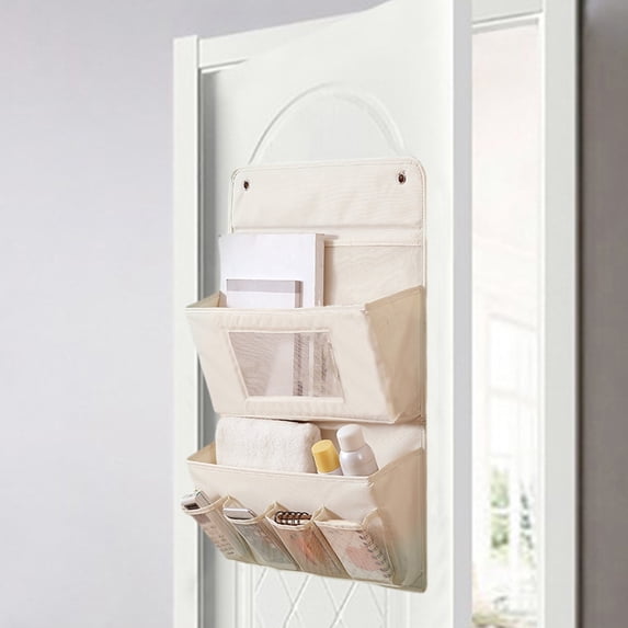 Multi-Purpose Clothing Travel Storage Bag, Durable Polyester Layer Hanging Organizer with Folding Compartment Design for Campus Dormitory And Home