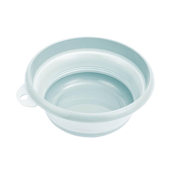Multi-Purpose Collapsible Wash Basin Portable Folding Catch Basin Hanging Hole