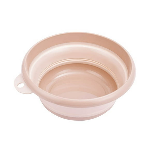 Multi-Purpose Collapsible Wash Basin Portable Folding Catch Basin Hanging Hole