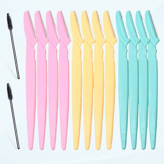 Multi-Purpose Dermaplaning Tool Dermaplane Razor Face Remover Hair Shaving and Grooming Eye Shapers with Precision Cover for Women Men