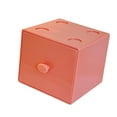 thumbnail image 1 of Multi Purpose Desktop Drawer Box, Desk Jewelry Case Makeup Case Sundry Container Pink, 1 of 6