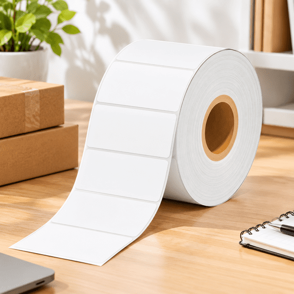 Multi-Purpose Direct Thermal Labels (50mm30mm), Thermal Sticker for Address/Barcode/Mailing, Compatible with SP460BT/SP410/SP310/SP320, Rollo, Zebra, Phomemo, etc, 800pcs