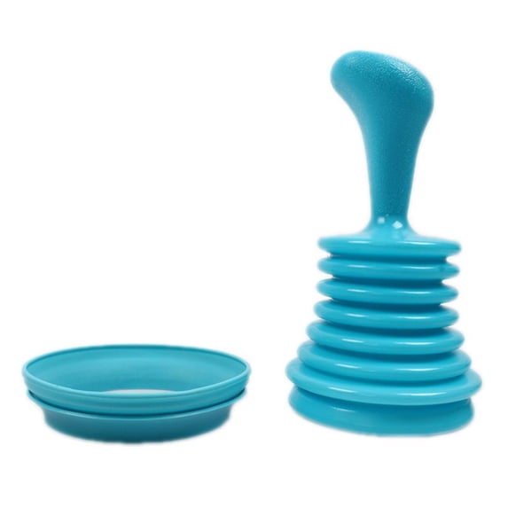 Multi-Purpose Drain Plunger With Ergonomic Grip - Powerful Clog Remover For Shower Sink Kitchen