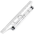 thumbnail image 1 of Multi-Purpose Drawing Parallel Rolling Ruler, 12 Inch Drawing Design Ruler for Measuring, Drafting, 1 of 6