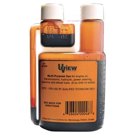 Multi-Purpose Dye Bottle (8oz / 240ml).  Services up to eight vehicles. 483208