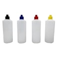 thumbnail image 1 of Multi Purpose Empty Plastic Bottles 250ml (8oz) â€“ 4 Pack, Refillable Travel Size Containers with Caps Leak-Proof, Squeeze Bottles for Toiletries, Liquids, Cosmetics, refill ink cartrigdes, ciss, 1 of 4