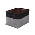 thumbnail image 1 of Multi-Purpose Fabric Storage Basket with Sturdy Handles for Home Organization, Tidy Closet, Linen, Toy, and Decorative Gift Container, 1 of 5