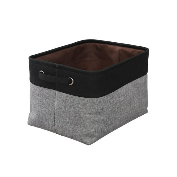Multi-Purpose Fabric Storage Basket with Sturdy Handles for Home Organization, Tidy Closet, Linen, Toy, and Decorative Gift Container