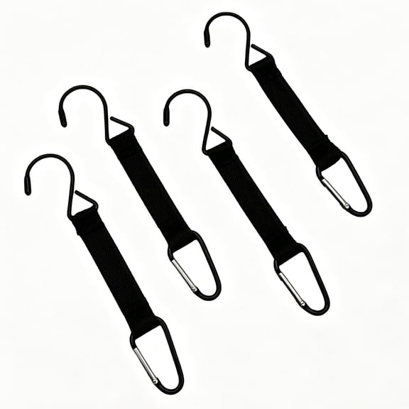 Multi-Purpose Fence Hooks, Backpack & Baseball Bag Clips for Sports & Outdoor Use