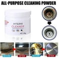 thumbnail image 1 of Multi-Purpose Foam Cleaner Rust Remover Powder, ZzCityTK Heavy Duty Kitchen Instant Cleaning Powder for Grease Dirt, Powerful Soak Cleaner for Countertops Stovetops Ovens Sinks, 1 of 7