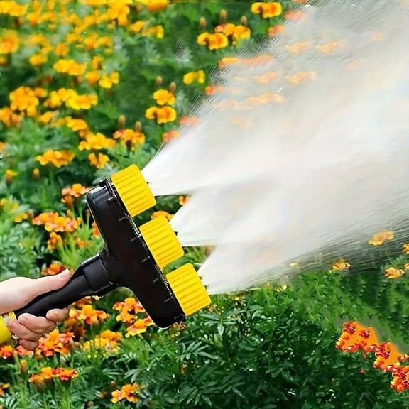 Multi-Purpose Garden Water Spray Nozzle,10-inch Lawn Water Sprinklers for Outdoor Hose Irrigation and Plant Care Systems(3 Heads)