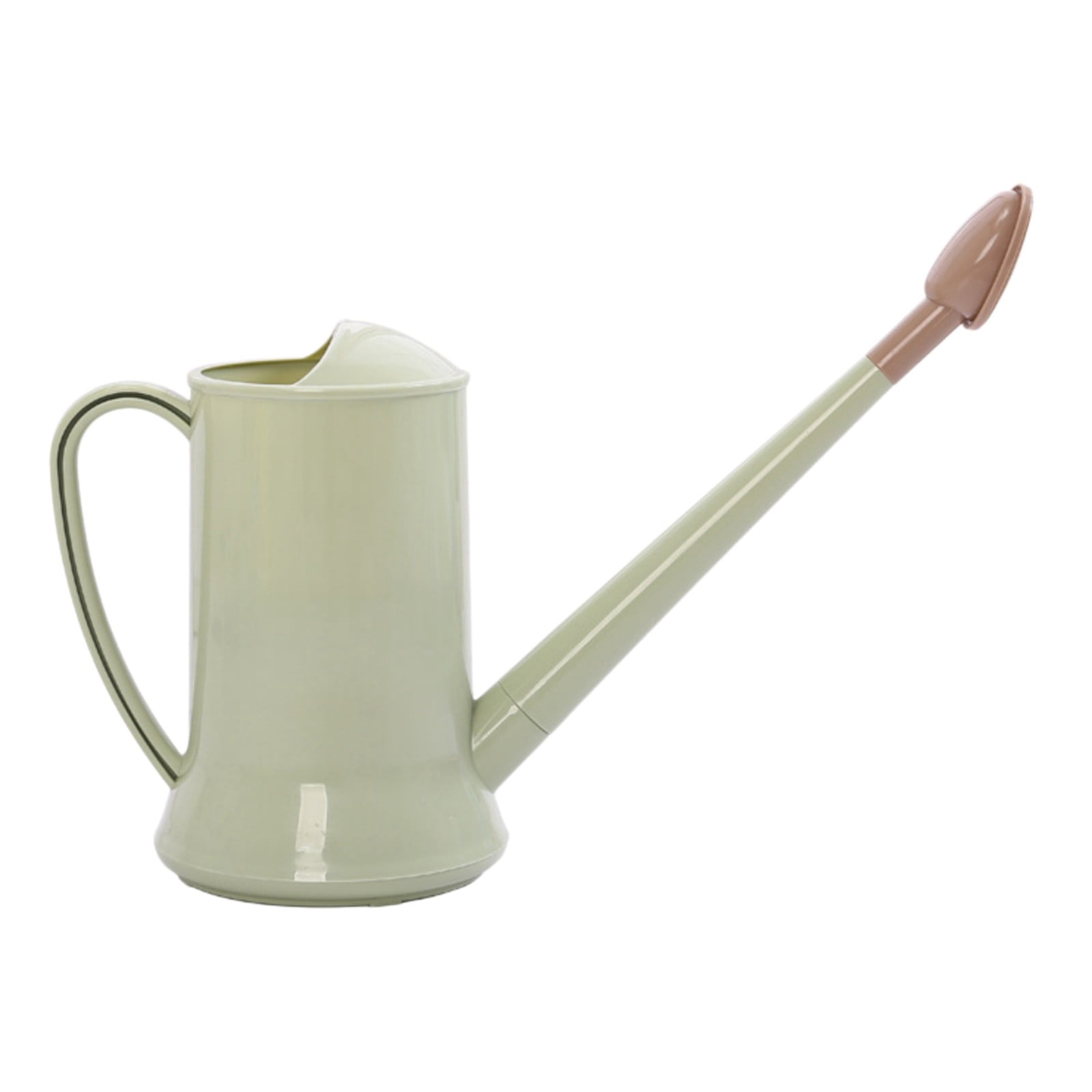 Multi‑Purpose Garden Watering Can 16.5in Lightweight Easy‑Pour Plant Water Pot Ergonomic Indoor Outdoor Flower Waterer for Home Balcony Patio Gardening Green