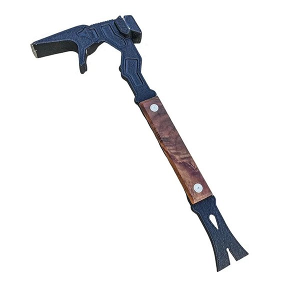 Multi-Purpose Hammer Pry Bar Nailer Demolition Tool for Outdoor Tent Hammer Home Work Use Automotive Standing Men'S Gift