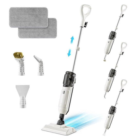 Multi-Purpose Handheld Steam Cleaner for Floor Cleaning, Steam Mop with Handheld Steam