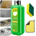 thumbnail image 1 of Multi-Purpose Heavy Duty Degreaser Cleaner, Powerful Kitchen Cleaner for Stove Grease, Oil, and Grime, Concentrated Formula with Lemon Scent, Safe on Surfaces for Home, Garage Auto Cleaning, 1 of 9